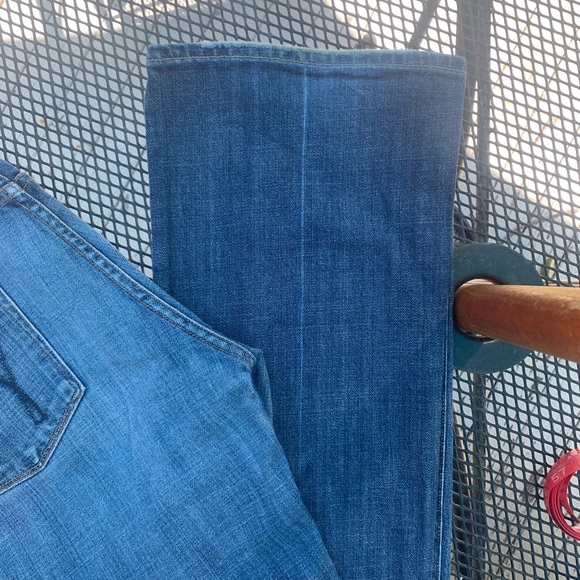 CITIZENS OF HUMANITY KELLY LOW RISE BOOT CUT. MID WASH 32 - 34 L ) JEANS - Picture 7 of 12